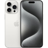 Смартфон Apple iPhone 15 Pro 1TB eSIM White Titanium (MTU43) Смартфон Apple iPhone 15 Pro 1TB eSIM White Titanium (MTU43)
