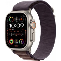   Apple Watch ULTRA 2 Titanium Case with  Indigo Alpine Loop  Large   49mm