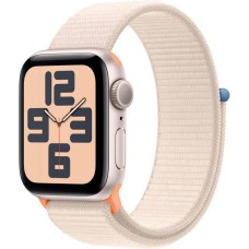 Смарт-годинник Apple Watch SE 2 GPS 40mm Starlight Aluminium Case with Starlight Sport Loop (MR9W3)