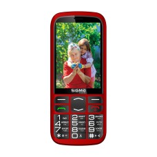 Мобільний телефон Sigma mobile Comfort 50 OPTIMA TYPE-C Red (UA)