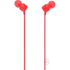 Навушники з мікрофоном JBL Tune 110 Red (JBLT110RED)