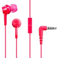 Навушники Panasonic RP-TCM115GC-P (mic + button call answering) Pink