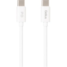 Кабель Cable Gelius Contact GP-UC112 Type-C/Type-C (60W) (2m) White