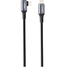 Кабель USB Gelius Corner GP-UCN011 Type-C to Type-C (1,2m) (100W) Black