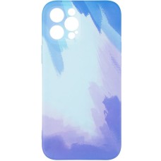 Чохол Watercolor Case для iPhone 12 Pro Max Blue