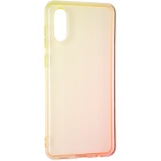 Чохол Ultra Gradient Case для Samsung A022 (A02) Yellov/Pink