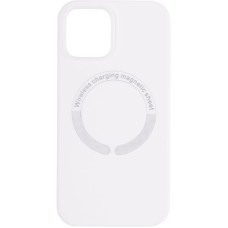 Чохол Full Soft Case (MagSafe) для iPhone 12/12 Pro White