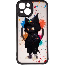 Чохол Gelius Print Case UV (Magsafe) для iPhone 14 Gateway cat