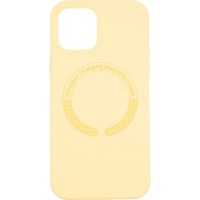 Чохол Full Soft Case (MagSafe) для iPhone 12 Pro Max Yellow