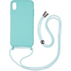 Чохол Wave Case для iPhone XS Max + ремінець Mint Green