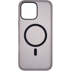 Чохол Edge Comfort (Magsafe) для Iphone 16 Grey/Black