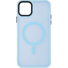 Чохол Color Bumper Case (MagSafe) для iPhone 11 Pro Max Light Blue