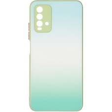 Чохол Glass Rainbow Case для Xiaomi Redmi 9t Mint Mohito