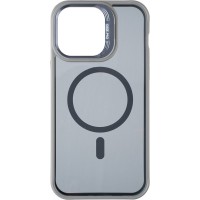 Чохол Elegant Bumper Case Camera stand (MagSafe) для iPhone 13 Pro Grey