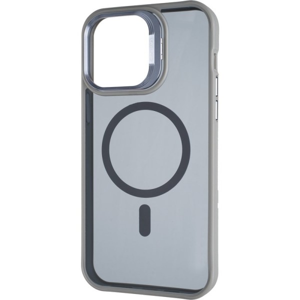 Чохол Elegant Bumper Case Camera stand (MagSafe) для iPhone 13 Pro Grey Чохол Elegant Bumper Case Camera stand (MagSafe) для iPhone 13 Pro Grey