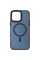 Чохол Color Bumper Case (MagSafe) для iPhone 12 Blue Чохол Color Bumper Case (MagSafe) для iPhone 12 Blue