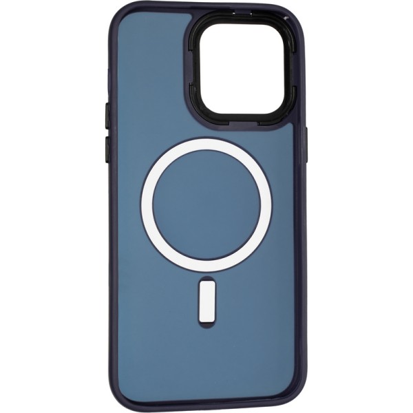 Чохол Color Bumper Case (MagSafe) для iPhone 12 Blue Чохол Color Bumper Case (MagSafe) для iPhone 12 Blue