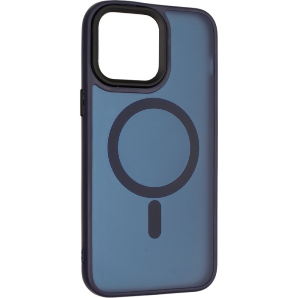 Чохол Color Bumper Case (MagSafe) для iPhone 12 Blue Чохол Color Bumper Case (MagSafe) для iPhone 12 Blue