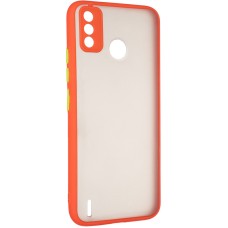 Чохол Gelius Bumper Mat Case для Tecno Spark 6 Go Red