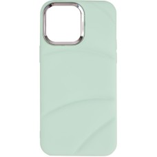 Чохол Silicon Line case для iPhone 14 Pro Max Mint