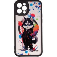 Чохол Gelius Print Case UV (Magsafe) для iPhone 12 Pro Street Husky