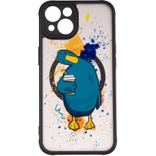 Чохол Gelius Print Case UV (Magsafe) для iPhone 13 Coffee Duck