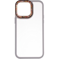Чохол Swarovski Case New для iPhone 15 Grey
