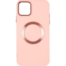 Чохол Gelius Matte Nano Silicon (Magsafe) для iPhone 11 Pro Max Pink Sand