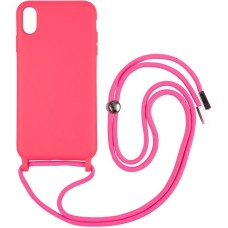 Чохол Wave Case для iPhone XS Max + ремінець Rose