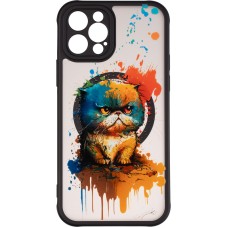 Чохол Gelius Print Case UV (Magsafe) для iPhone 12 Pro Fluffy Cat