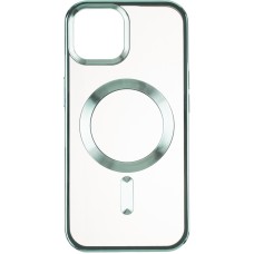 Чохол Chrome Frame Case (MagSafe) для iPhone 14 Pro Max Green