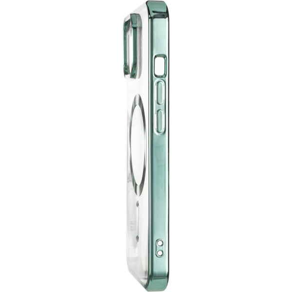 Чохол Chrome Frame Case (MagSafe) для iPhone 14 Pro Max Green Чохол Chrome Frame Case (MagSafe) для iPhone 14 Pro Max Green