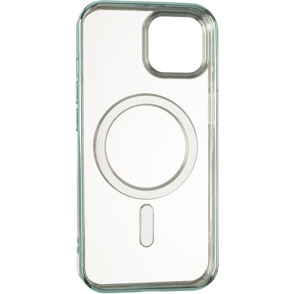 Чохол Chrome Frame Case (MagSafe) для iPhone 14 Pro Max Green Чохол Chrome Frame Case (MagSafe) для iPhone 14 Pro Max Green