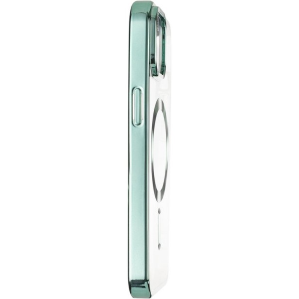 Чохол Chrome Frame Case (MagSafe) для iPhone 14 Pro Max Green Чохол Chrome Frame Case (MagSafe) для iPhone 14 Pro Max Green