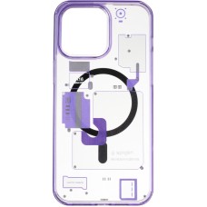 Чохол Spigen MagSafe Diagram Case для iPhone 14 Violet