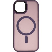 Чохол Color Bumper Case (MagSafe) для iPhone 15 Purple Чохол Color Bumper Case (MagSafe) для iPhone 15 Purple