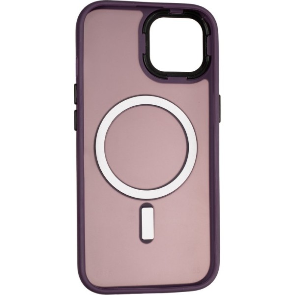 Чохол Color Bumper Case (MagSafe) для iPhone 15 Purple Чохол Color Bumper Case (MagSafe) для iPhone 15 Purple