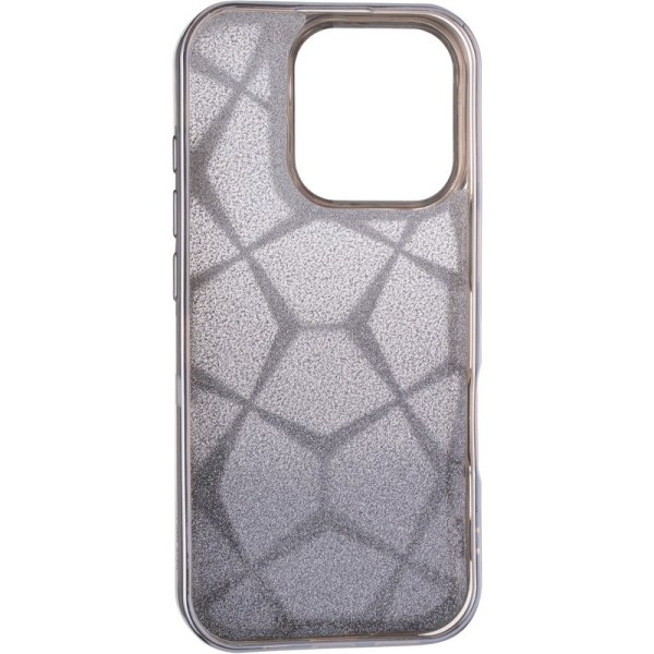 Чохол Abstraction Color Case для iPhone 14 + sparkles (box) Silver Чохол Abstraction Color Case для iPhone 14 + sparkles (box) Silver