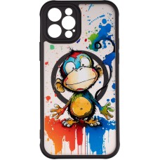 Чохол Gelius Print Case UV (Magsafe) для iPhone 12 Pro Monkey