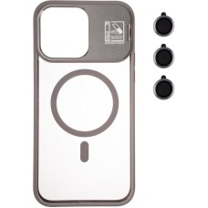 Чохол Yoga Case Camera stand (MagSafe) для iPhone 15 Pro Max Gun Grey