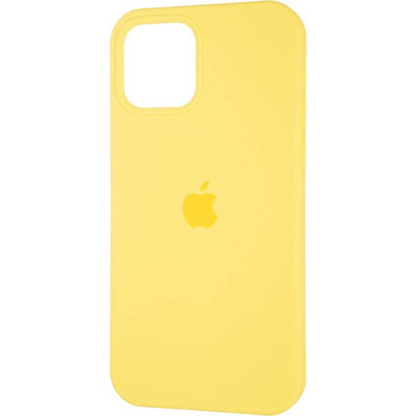Чохол Original Full Soft Case для iPhone 12/12 Pro Canary Yellow Чохол Original Full Soft Case для iPhone 12/12 Pro Canary Yellow