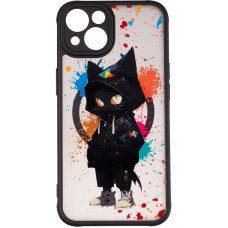Чохол Gelius Print Case UV (Magsafe) для iPhone 13 Gateway cat
