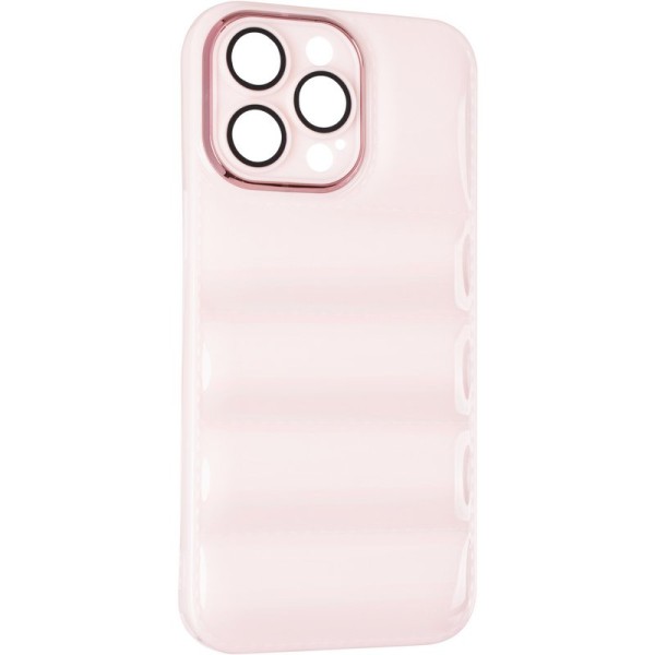 Чохол Down Jacket Frame для iPhone 14 Pro Pink Чохол Down Jacket Frame для iPhone 14 Pro Pink
