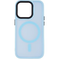 Чохол Color Bumper Case (MagSafe) для iPhone 12 Pro Light Blue