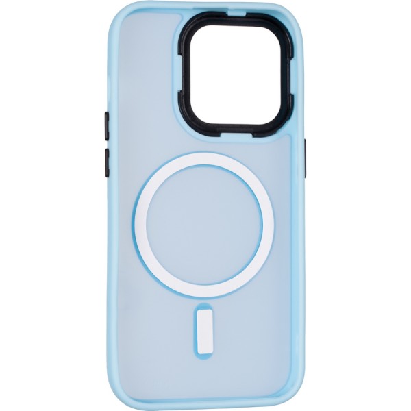 Чохол Color Bumper Case (MagSafe) для iPhone 12 Pro Light Blue Чохол Color Bumper Case (MagSafe) для iPhone 12 Pro Light Blue