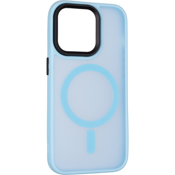 Чохол Color Bumper Case (MagSafe) для iPhone 12 Pro Light Blue Чохол Color Bumper Case (MagSafe) для iPhone 12 Pro Light Blue