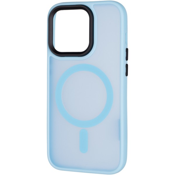 Чохол Color Bumper Case (MagSafe) для iPhone 12 Pro Light Blue Чохол Color Bumper Case (MagSafe) для iPhone 12 Pro Light Blue