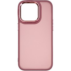 Чохол Color Bumper Case для iPhone 14 pro Marsala