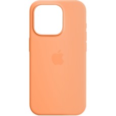 Чохол Original Full Soft Case (MagSafe Splash Screen) для iPhone 15 Pro Max Orange Sorbet