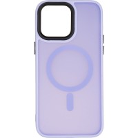 Чохол Color Bumper Case (MagSafe) для iPhone 14 Lilac